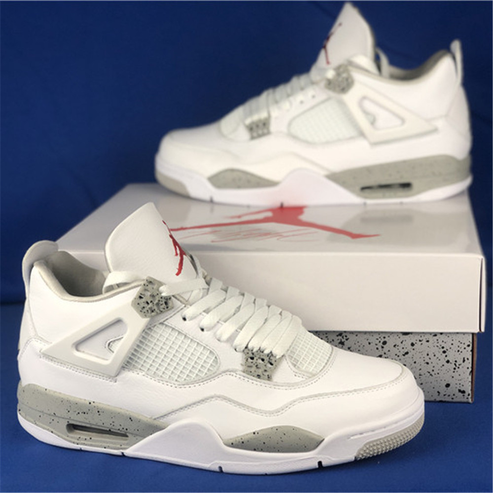 Jordan AJ 4 “White Oreo”  Sneaker CT8527-100 - FashionPlug