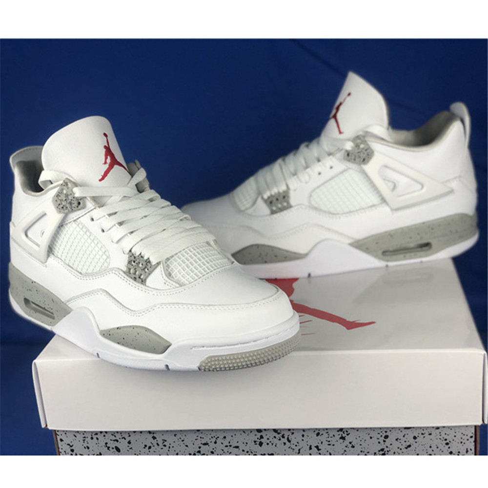 Jordan AJ 4 “White Oreo”  Sneaker CT8527-100 - FashionPlug