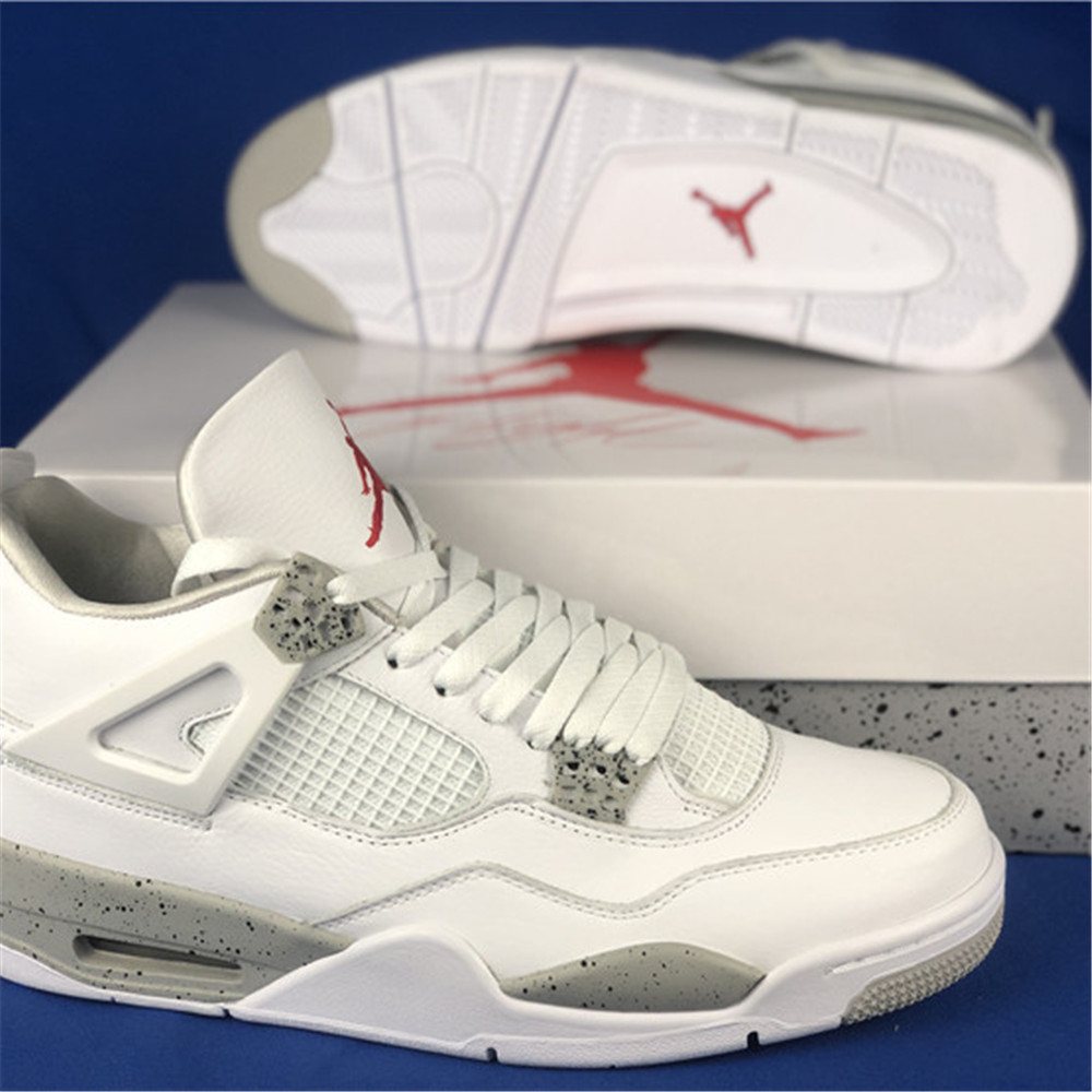 Jordan AJ 4 “White Oreo”  Sneaker CT8527-100 - FashionPlug