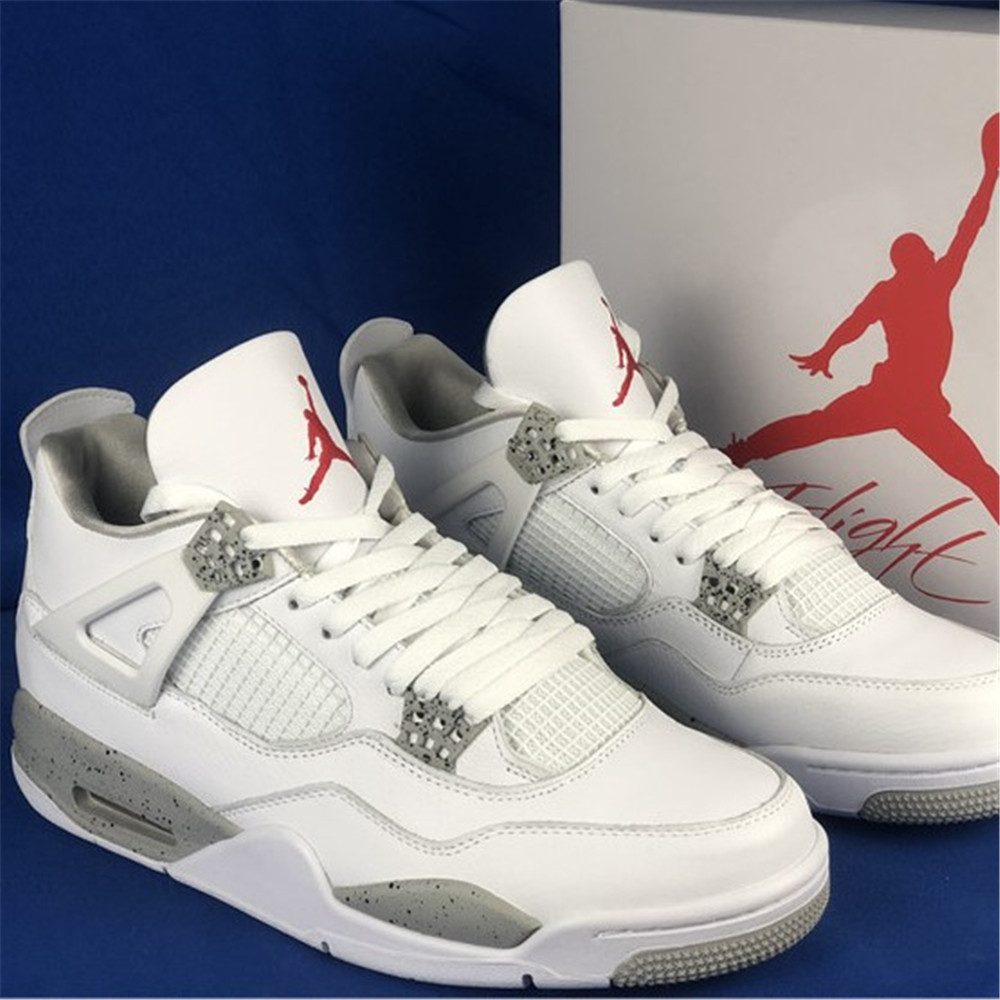 Jordan AJ 4 “White Oreo”  Sneaker CT8527-100 - FashionPlug