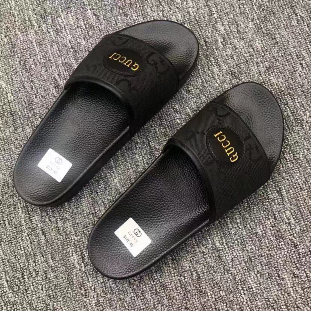Gucci Men's Off The Grid Slides - FashionPlug