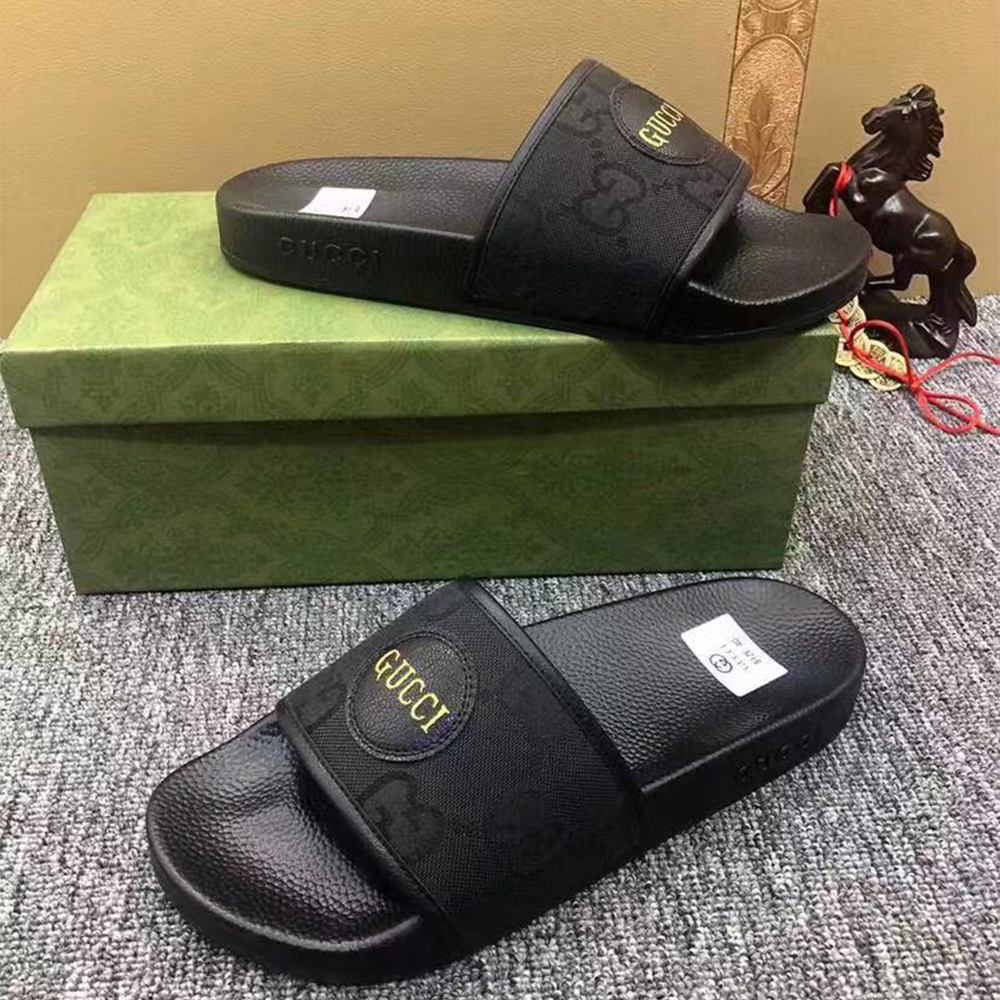 Gucci Men's Off The Grid Slides - FashionPlug