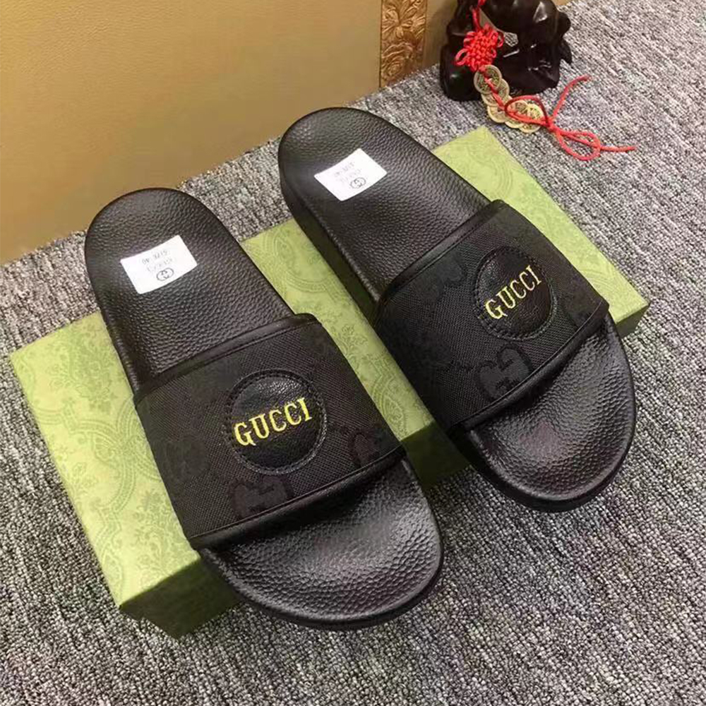 Gucci Men's Off The Grid Slides - FashionPlug