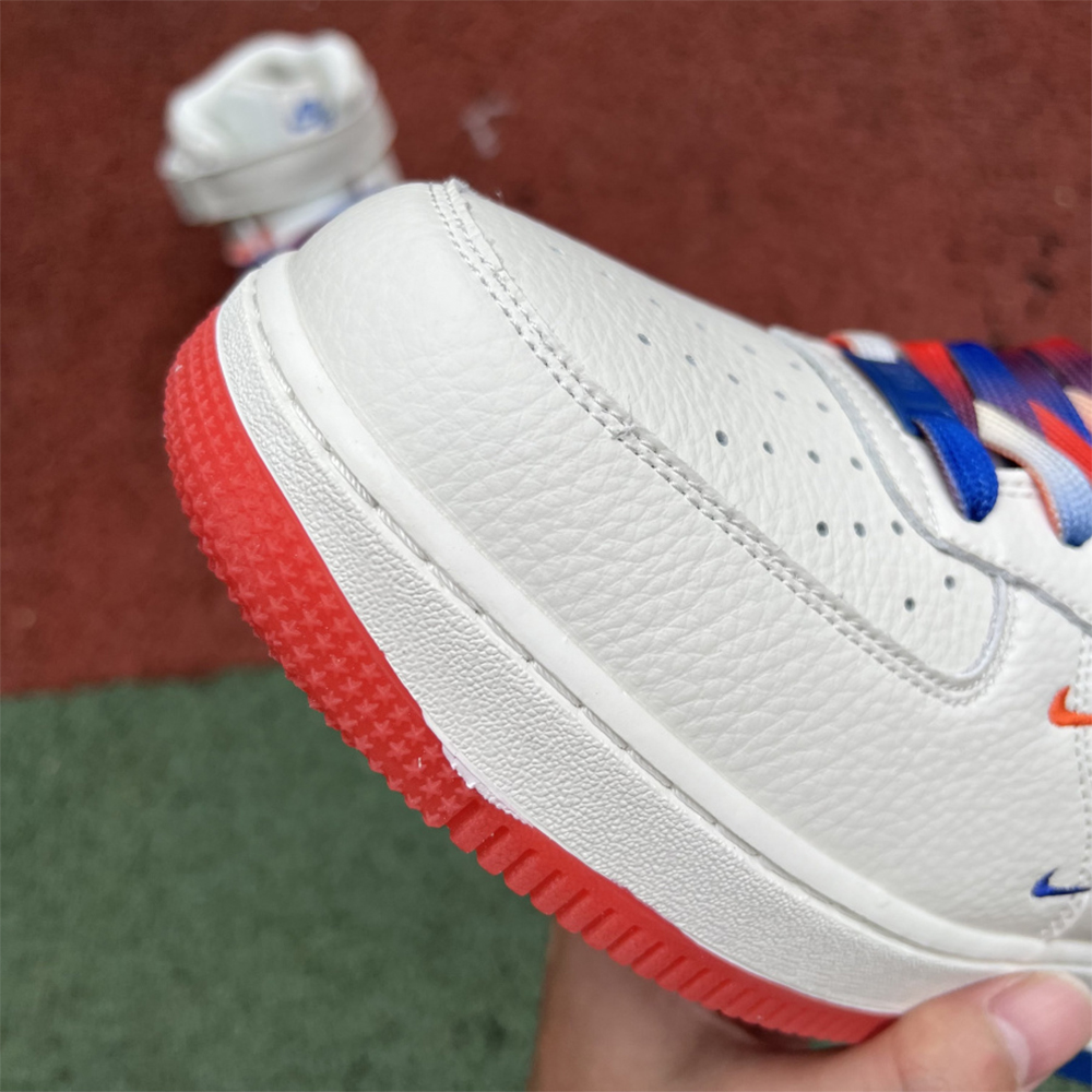 Nike Air Force 1 Mid NYC Rainbow Sneaker - FashionPlug