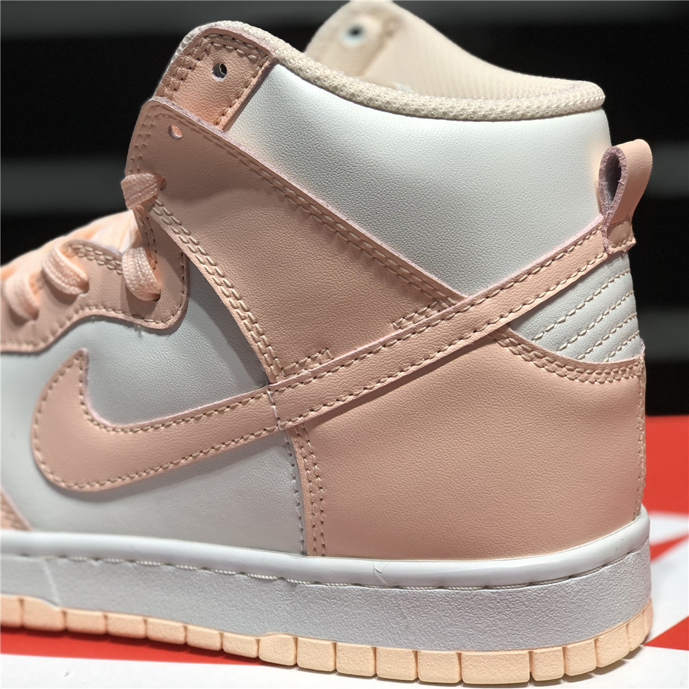 Nike Wmns SB Dunk HighCrimson Tint Sneaker - FashionPlug