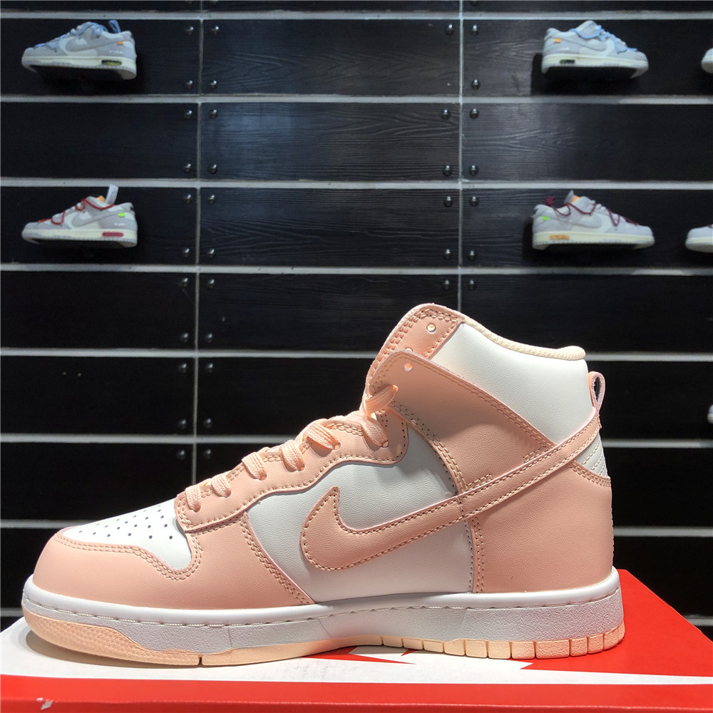 Nike Wmns SB Dunk HighCrimson Tint Sneaker - FashionPlug