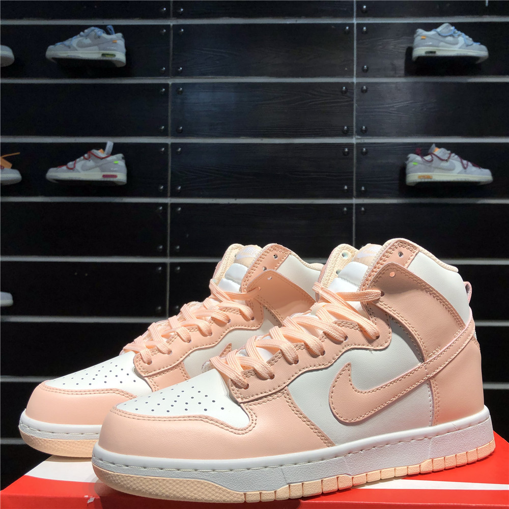 Nike Wmns SB Dunk HighCrimson Tint Sneaker - FashionPlug