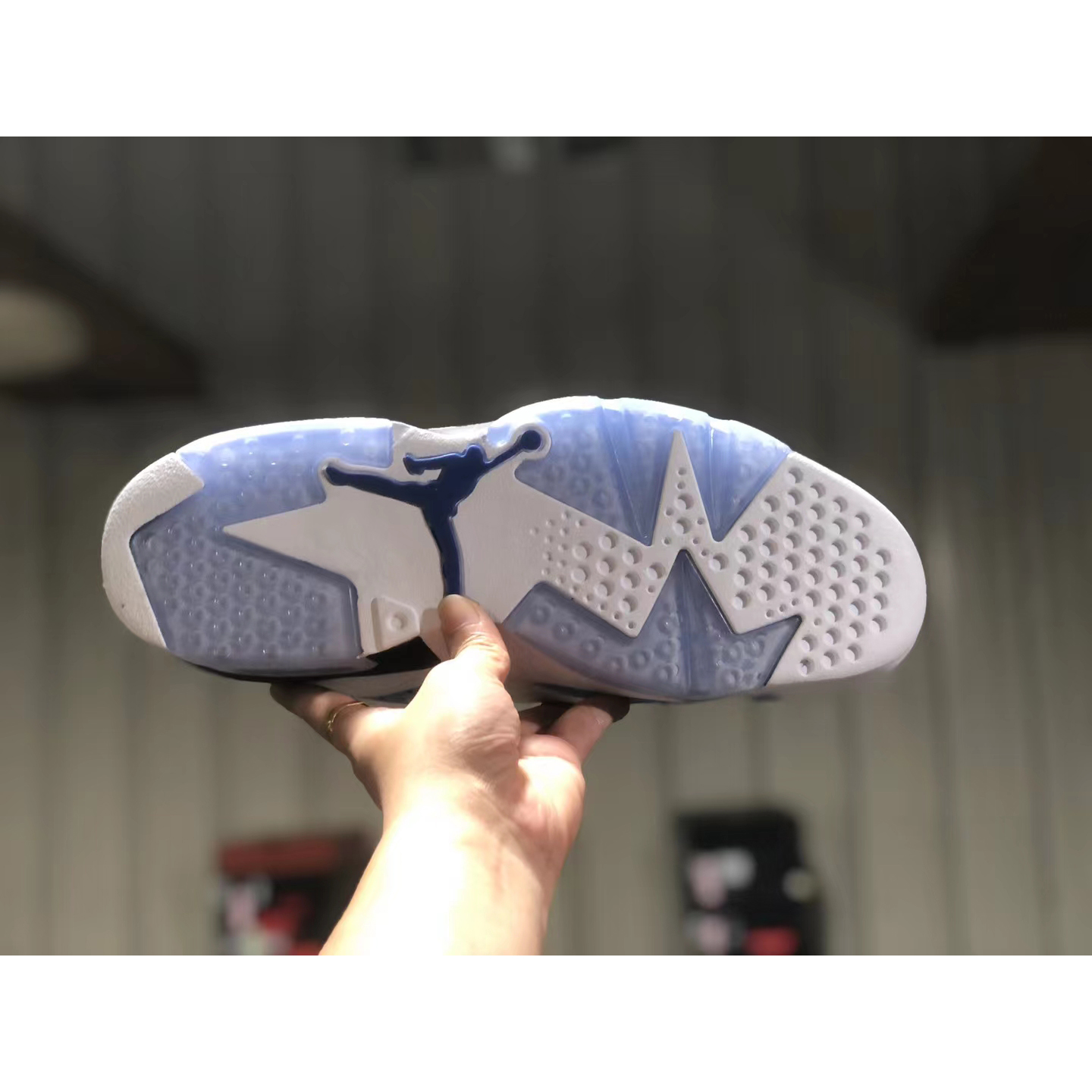 Jordan AJ6 “University Blue” - FashionPlug