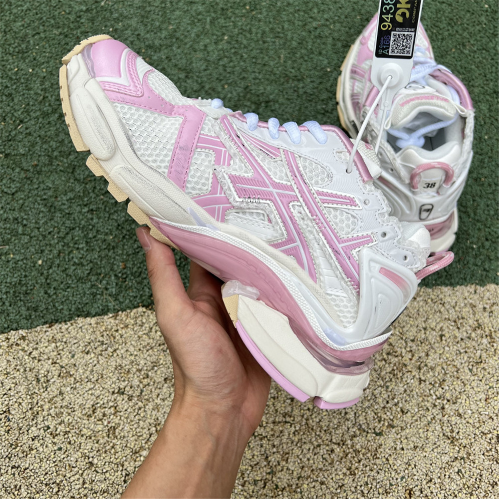 Balenciaga Track Sneaker In Cherry Pink  - FashionPlug