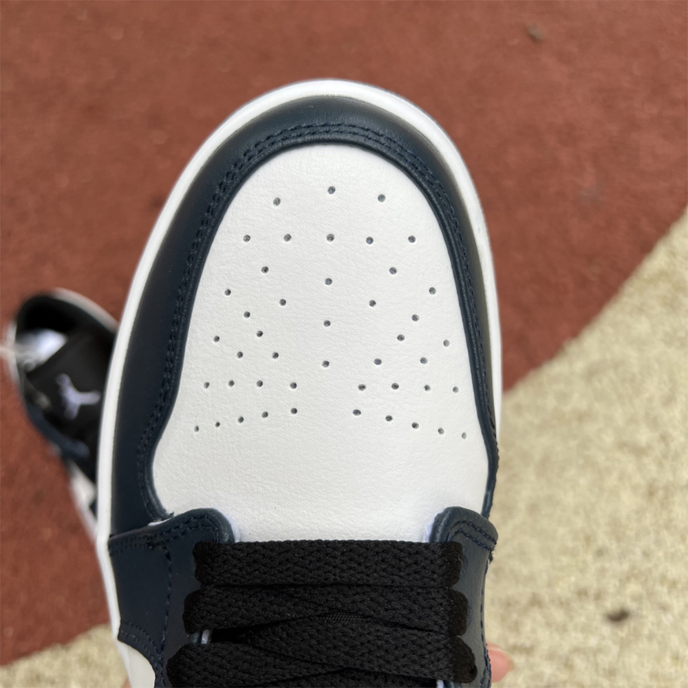Jordan AJ1 Low “Dark Teal” Sneakers - FashionPlug