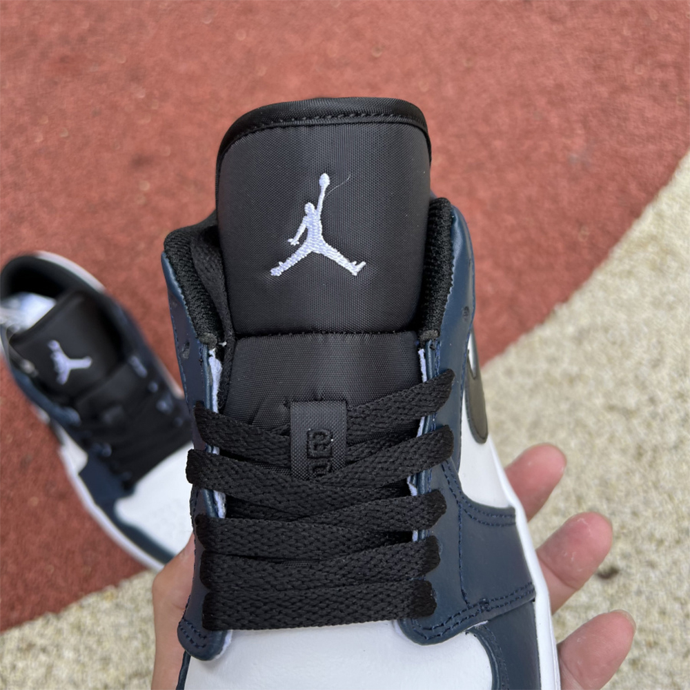 Jordan AJ1 Low “Dark Teal” Sneakers - FashionPlug
