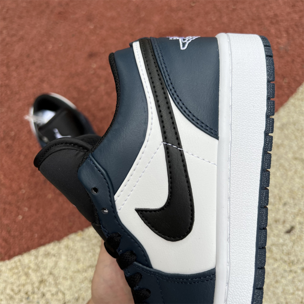 Jordan AJ1 Low “Dark Teal” Sneakers - FashionPlug