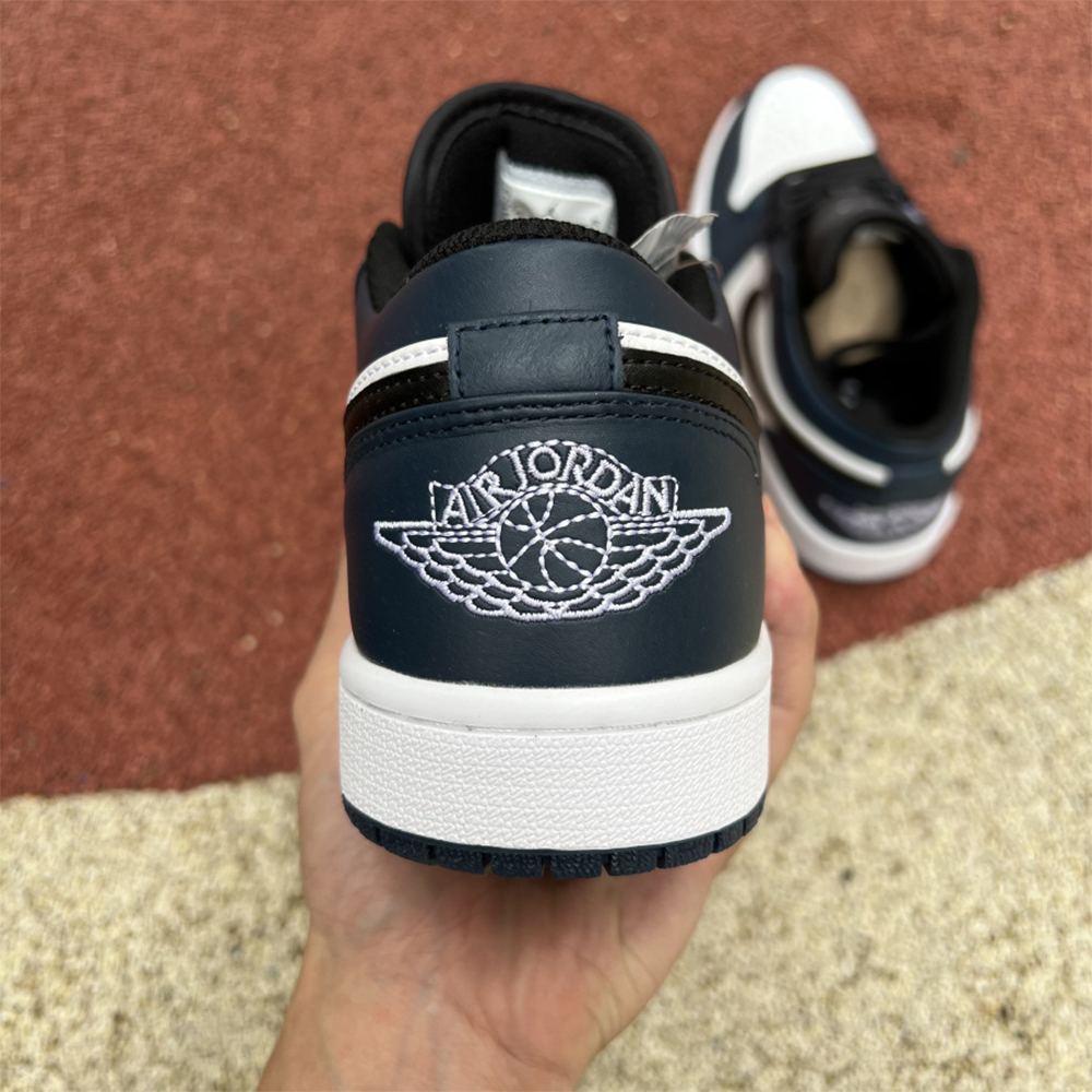 Jordan AJ1 Low “Dark Teal” Sneakers - FashionPlug