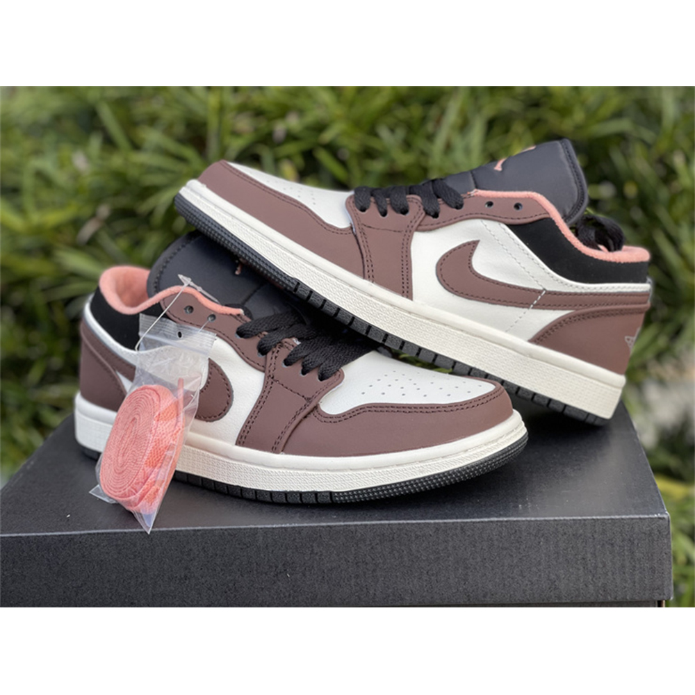 Jordan AJ1 Low “Mocha Brown” - FashionPlug
