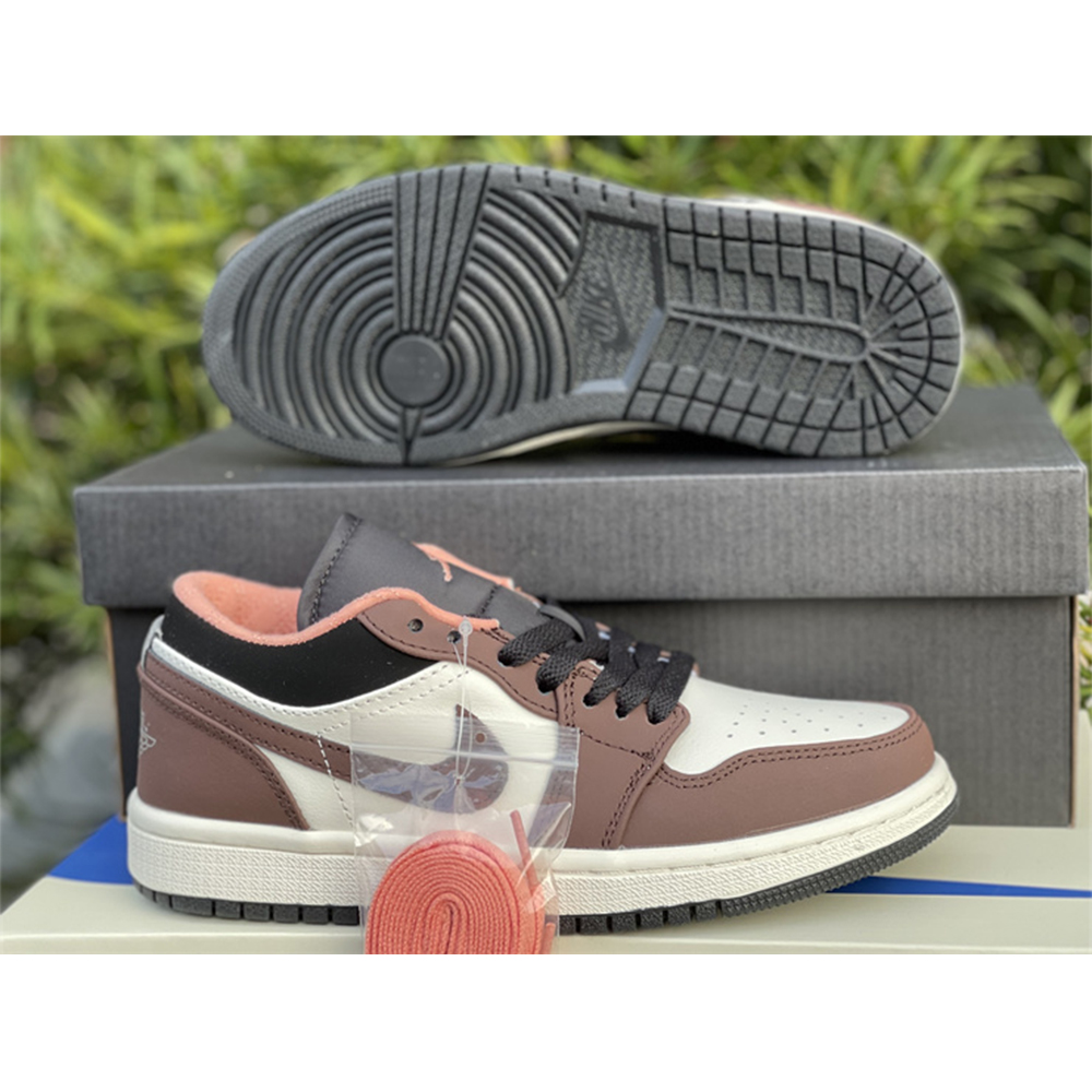 Jordan AJ1 Low “Mocha Brown” - FashionPlug