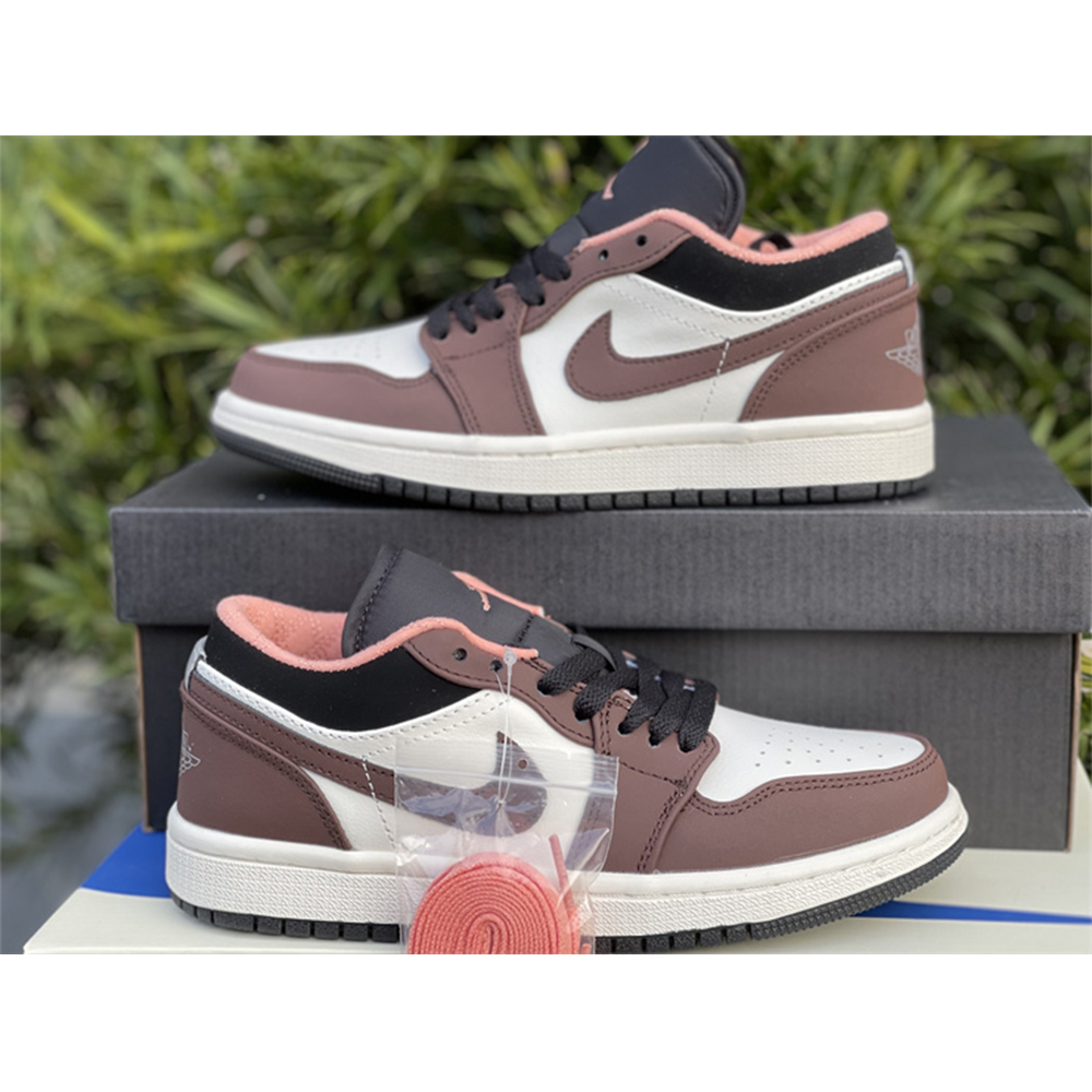 Jordan AJ1 Low “Mocha Brown” - FashionPlug