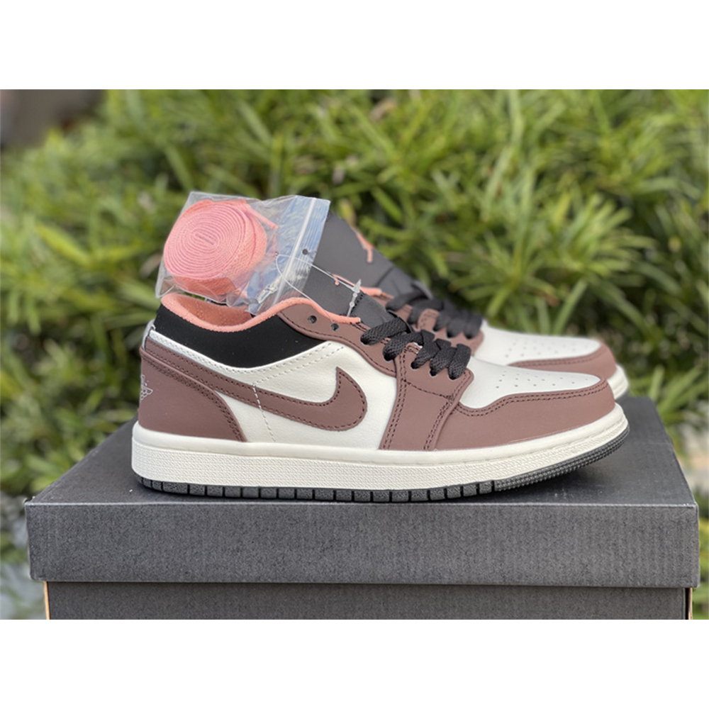 Jordan AJ1 Low “Mocha Brown” - FashionPlug