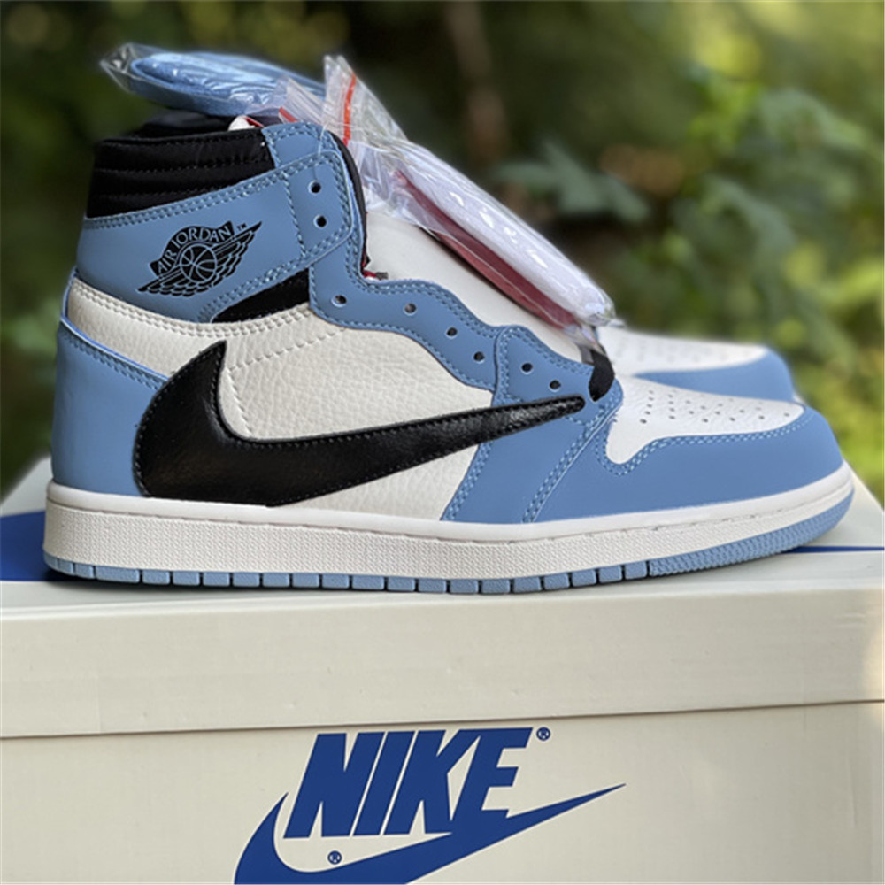 Jordan AJ1& T S Union Blue Sneaker DH3277 108. - FashionPlug