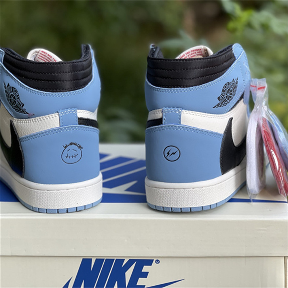 Jordan AJ1& T S Union Blue Sneaker DH3277 108. - FashionPlug