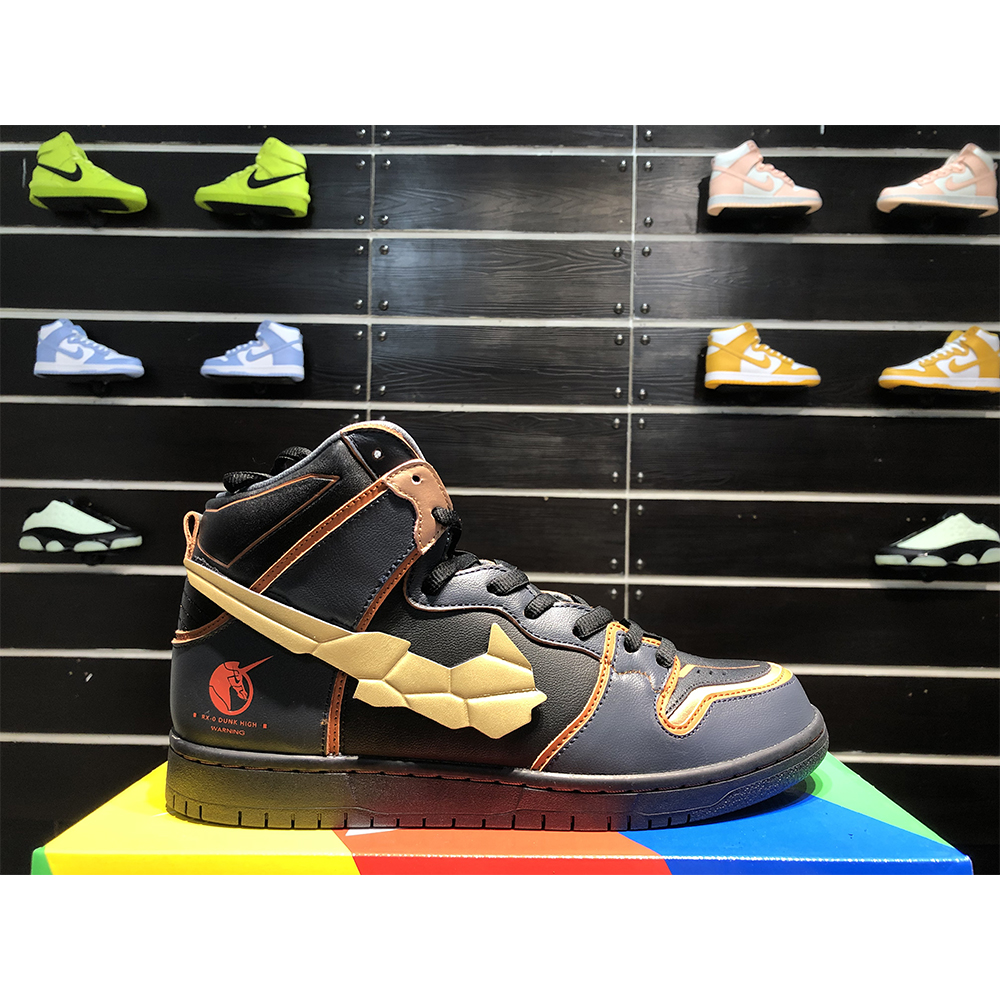 Nike SB Dunk High Gundam Banshee Dunk - FashionPlug
