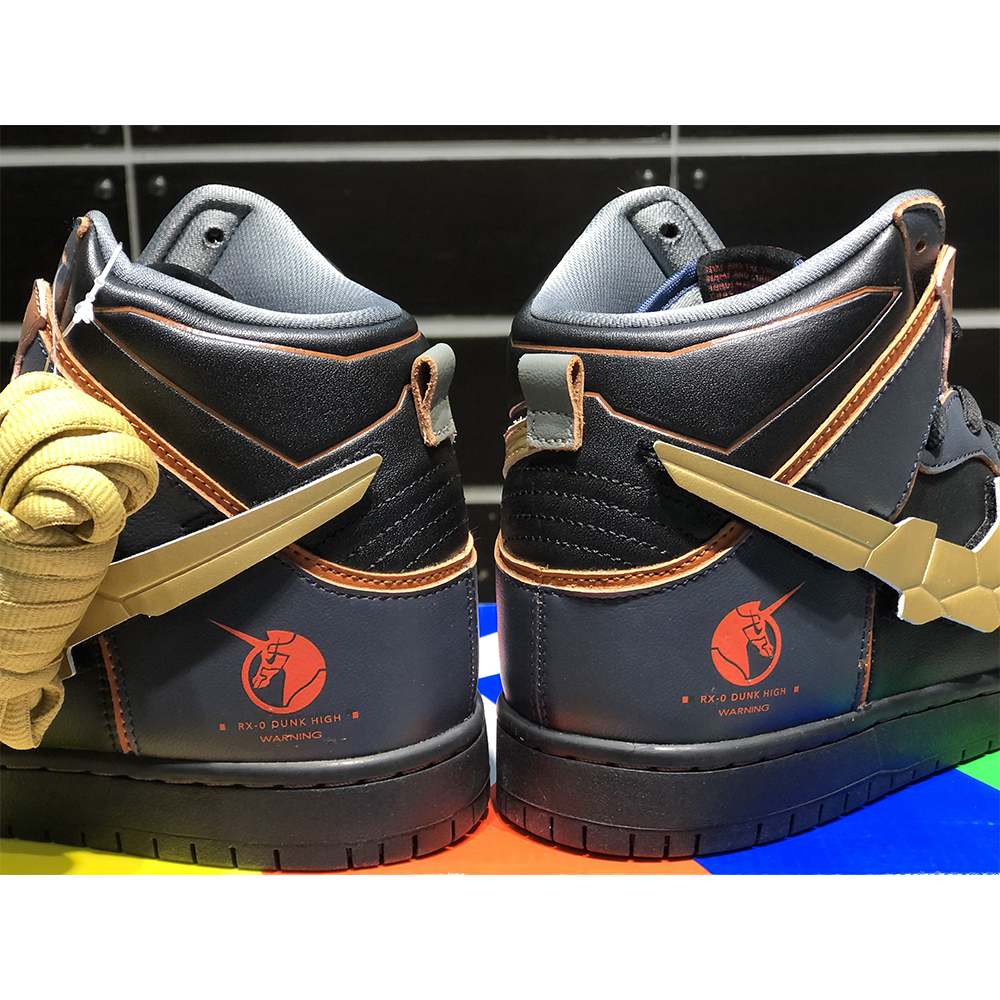 Nike SB Dunk High Gundam Banshee Dunk - FashionPlug