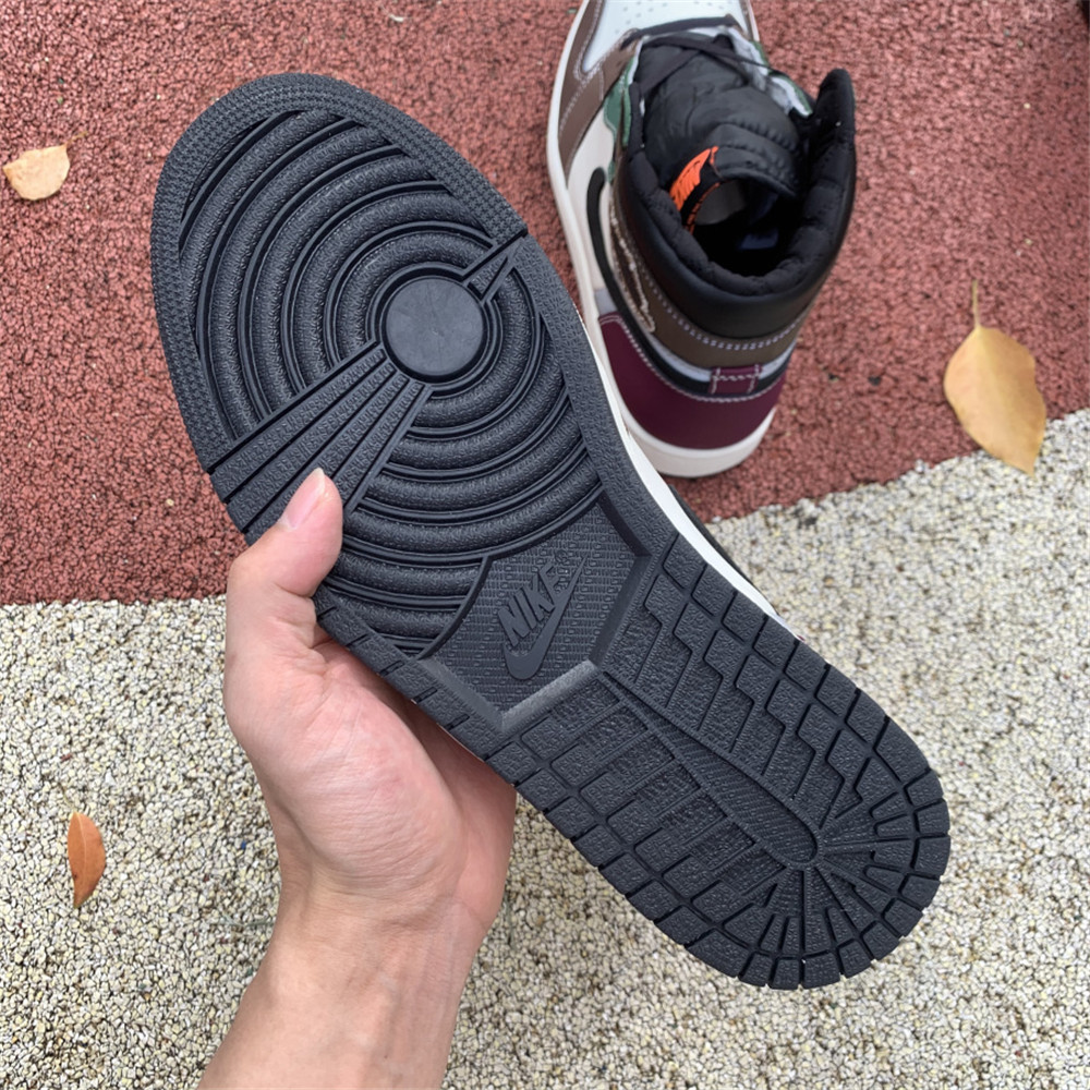 Jordan AJ 1 High OG “Hand Crafted” Sneaker DH3097-001 - FashionPlug