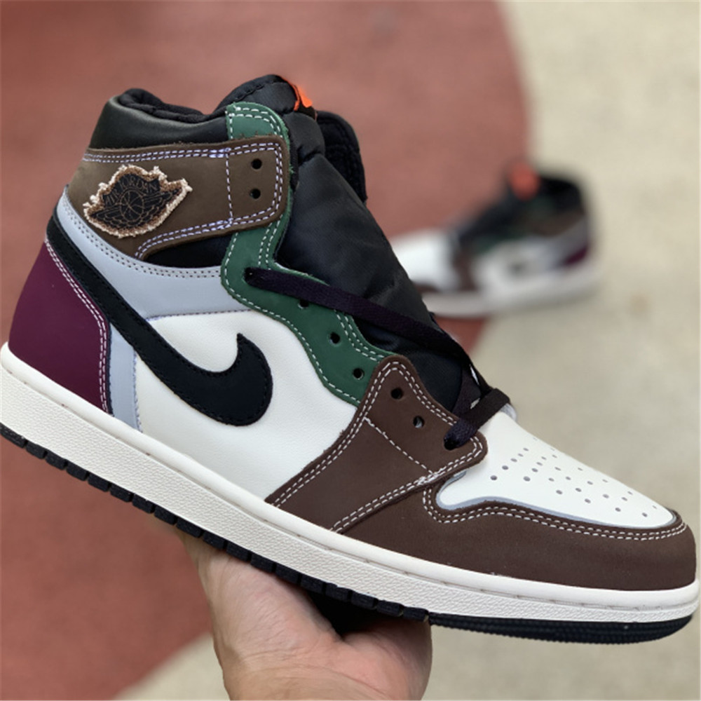 Jordan AJ 1 High OG “Hand Crafted” Sneaker DH3097-001 - FashionPlug