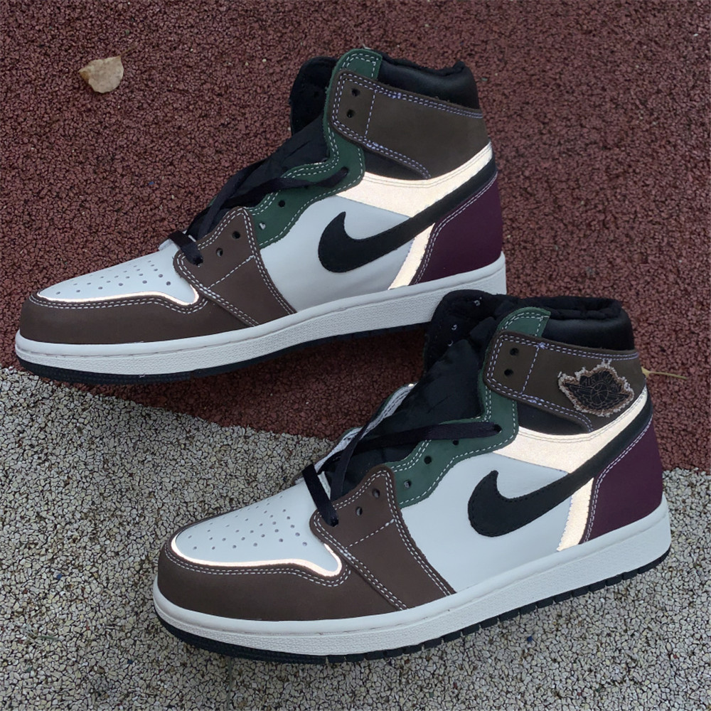 Jordan AJ 1 High OG “Hand Crafted” Sneaker DH3097-001 - FashionPlug