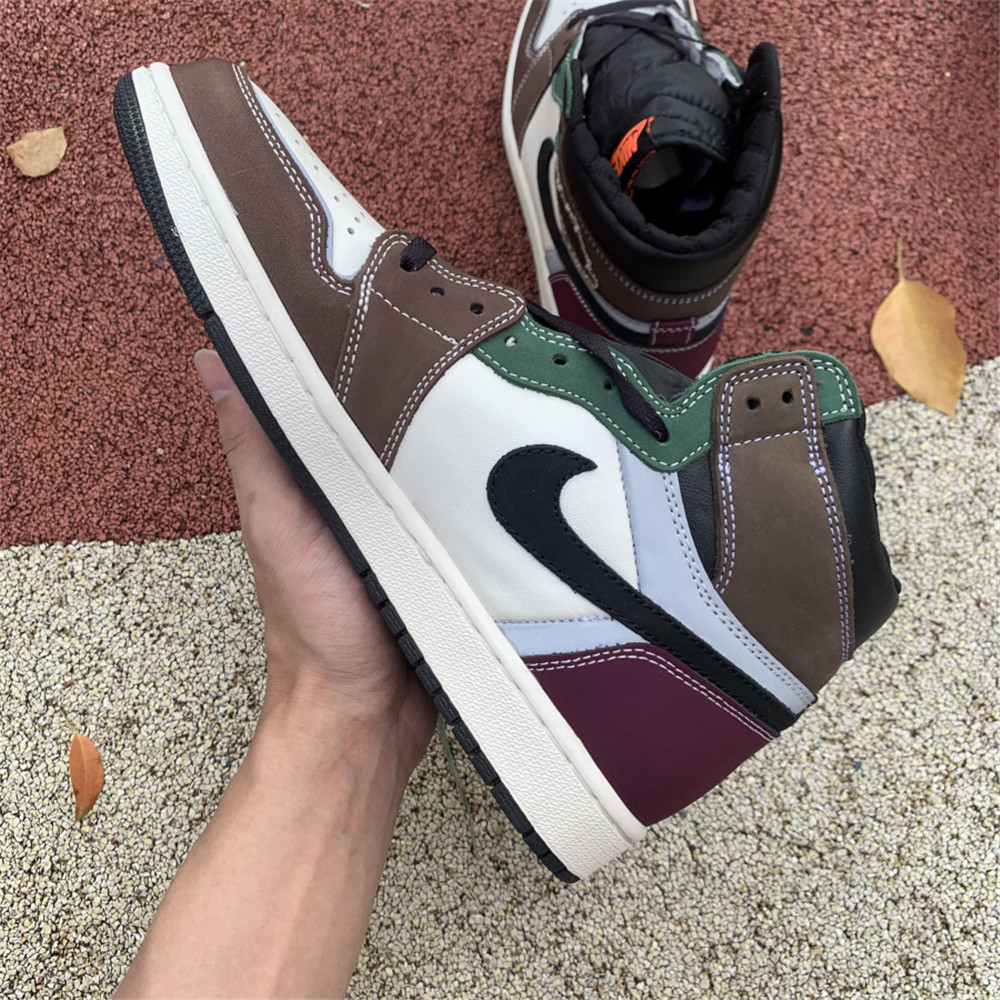 Jordan AJ 1 High OG “Hand Crafted” Sneaker DH3097-001 - FashionPlug