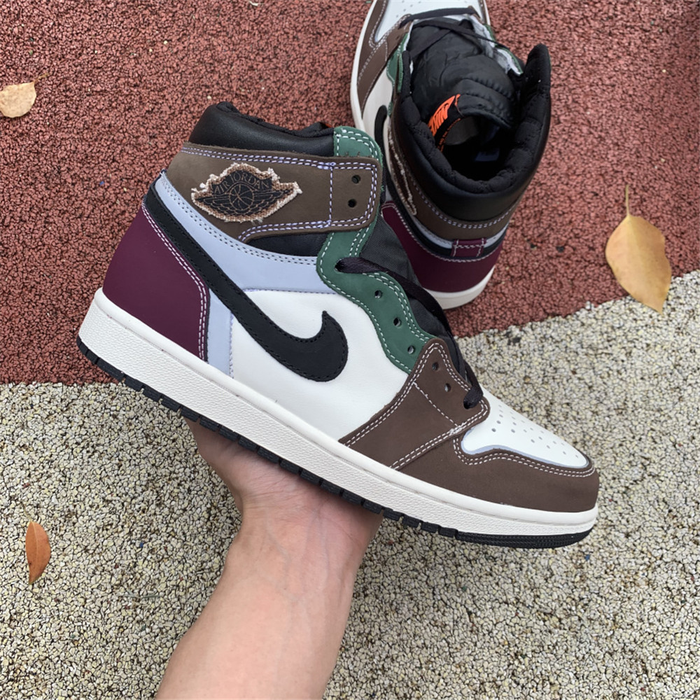 Jordan AJ 1 High OG “Hand Crafted” Sneaker DH3097-001 - FashionPlug