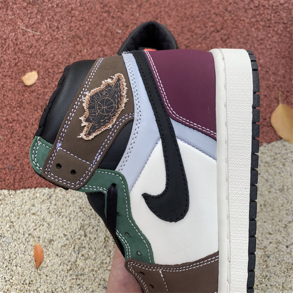 Jordan AJ 1 High OG “Hand Crafted” Sneaker DH3097-001 - FashionPlug