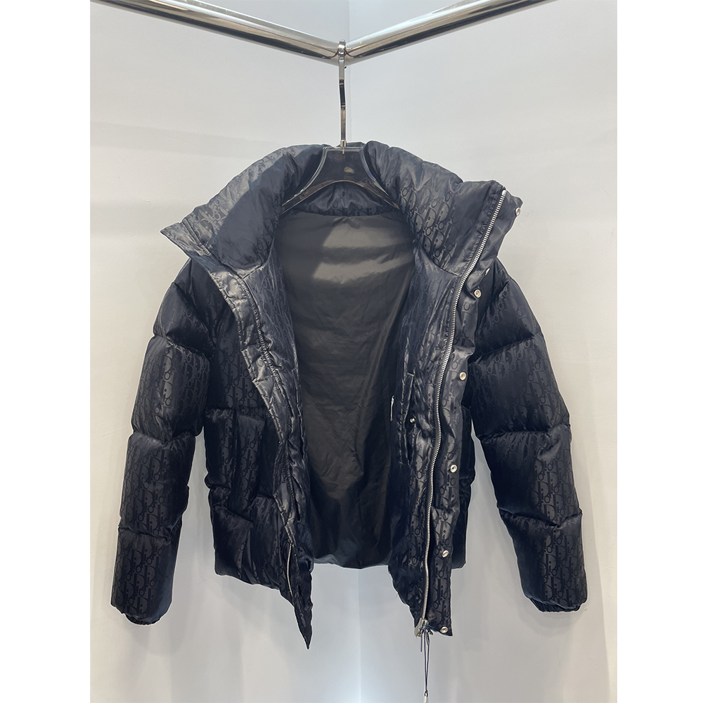 Dior Oblique Down Jacket  - FashionPlug