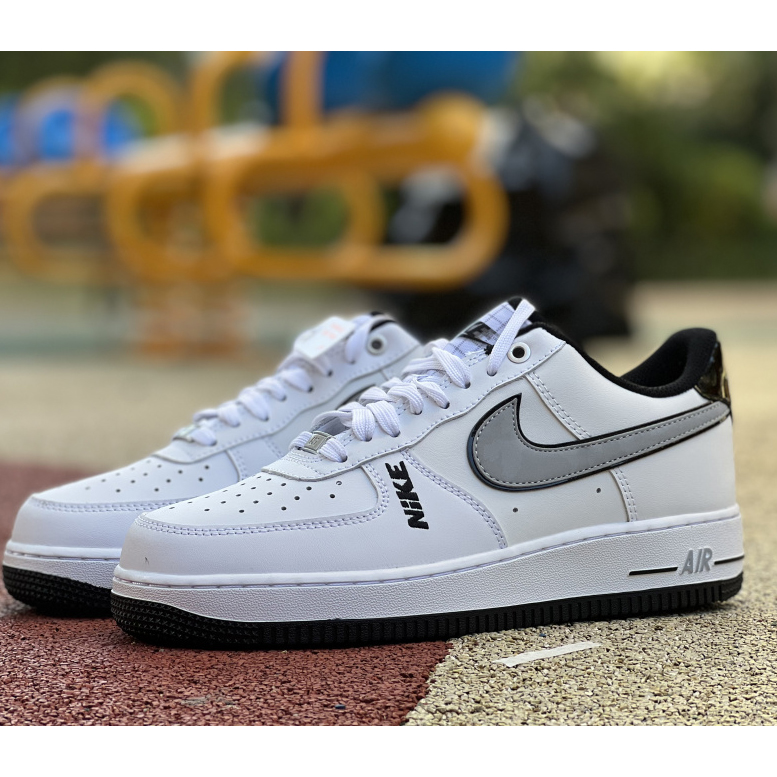 Nike Low Sneaker Air Force 1 '07 LV8 White Grey - FashionPlug