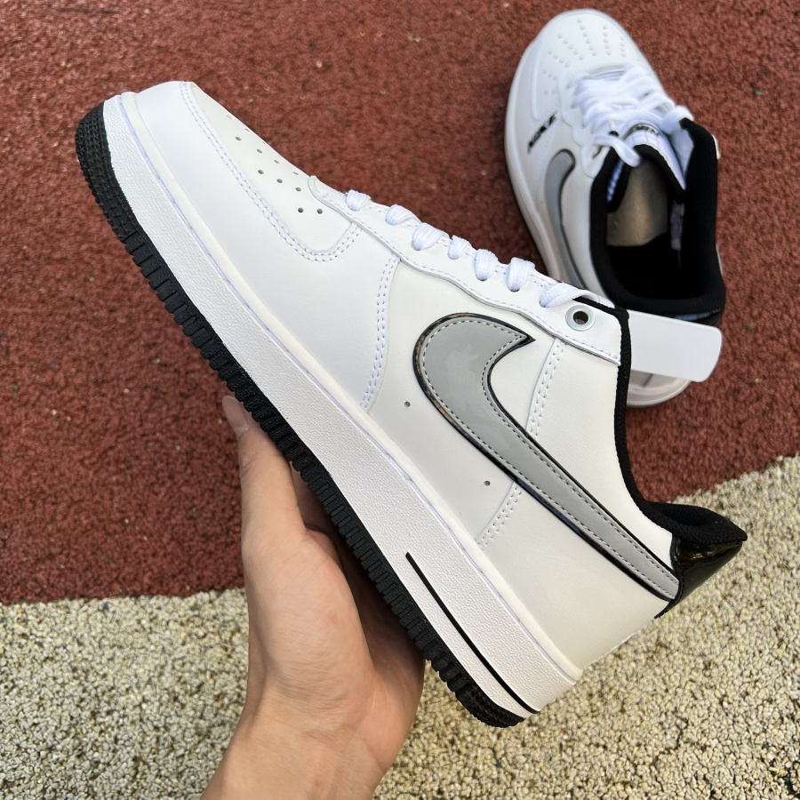Nike Low Sneaker Air Force 1 '07 LV8 White Grey - FashionPlug