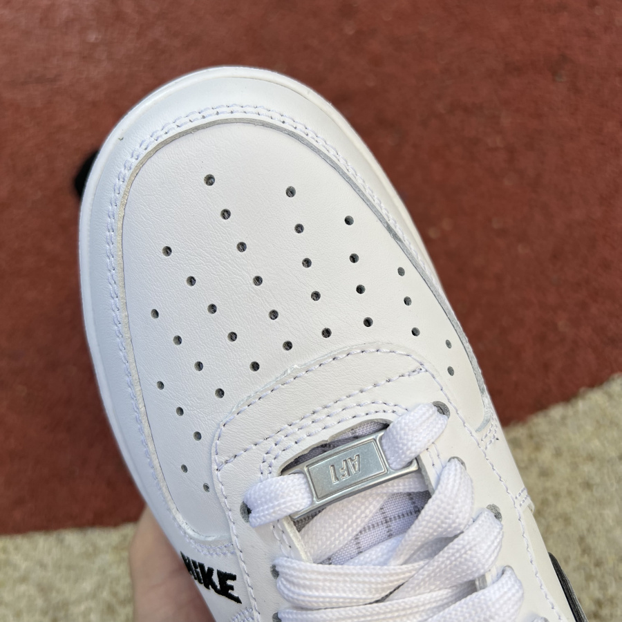 Nike Low Sneaker Air Force 1 '07 LV8 White Grey - FashionPlug