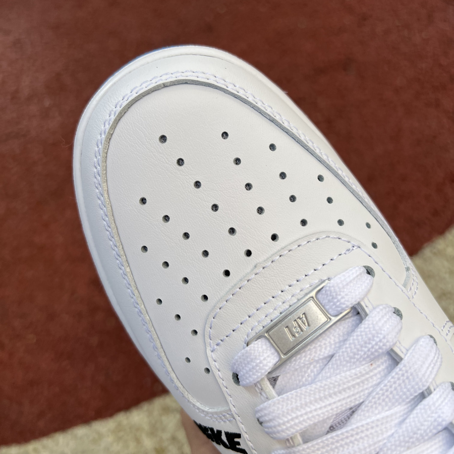 Nike Low Sneaker Air Force 1 '07 LV8 White Blue  - FashionPlug