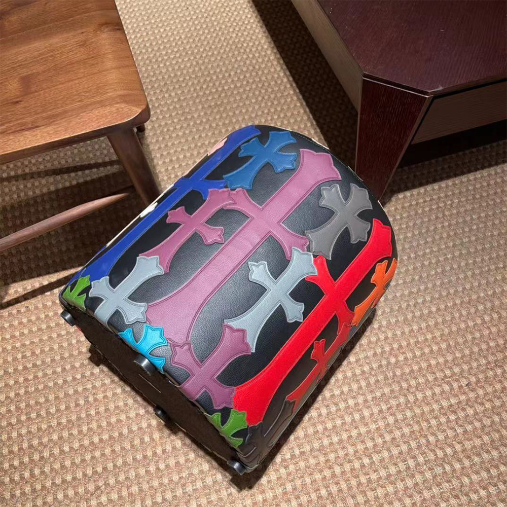 Chrome Heart Small Round Stool - FashionPlug