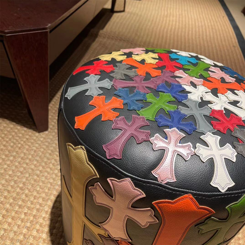 Chrome Heart Small Round Stool - FashionPlug