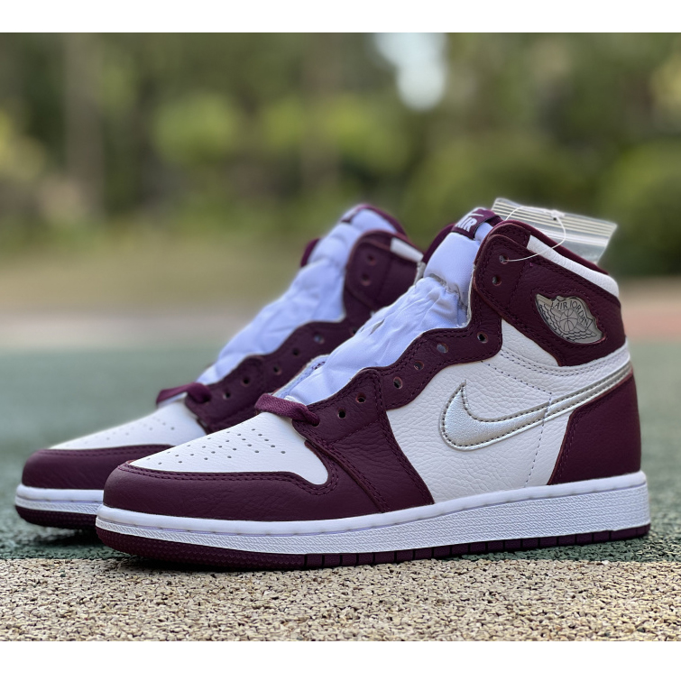Jordan AJ 1 Retro High OG “Bordeaux” Sneaker - FashionPlug