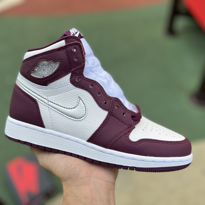 Jordan AJ 1 Retro High OG “Bordeaux” Sneaker - FashionPlug