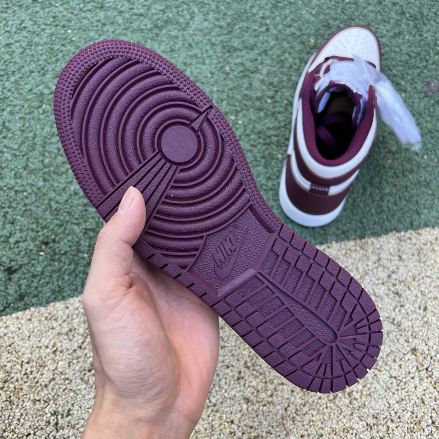 Jordan AJ 1 Retro High OG “Bordeaux” Sneaker - FashionPlug