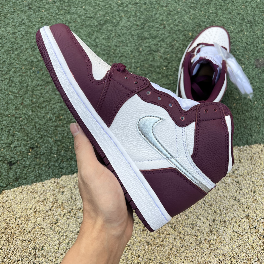 Jordan AJ 1 Retro High OG “Bordeaux” Sneaker - FashionPlug