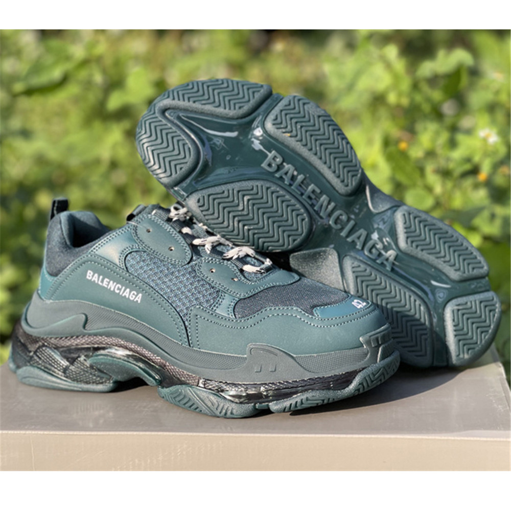Balenciaga Track Sneaker In Green - FashionPlug