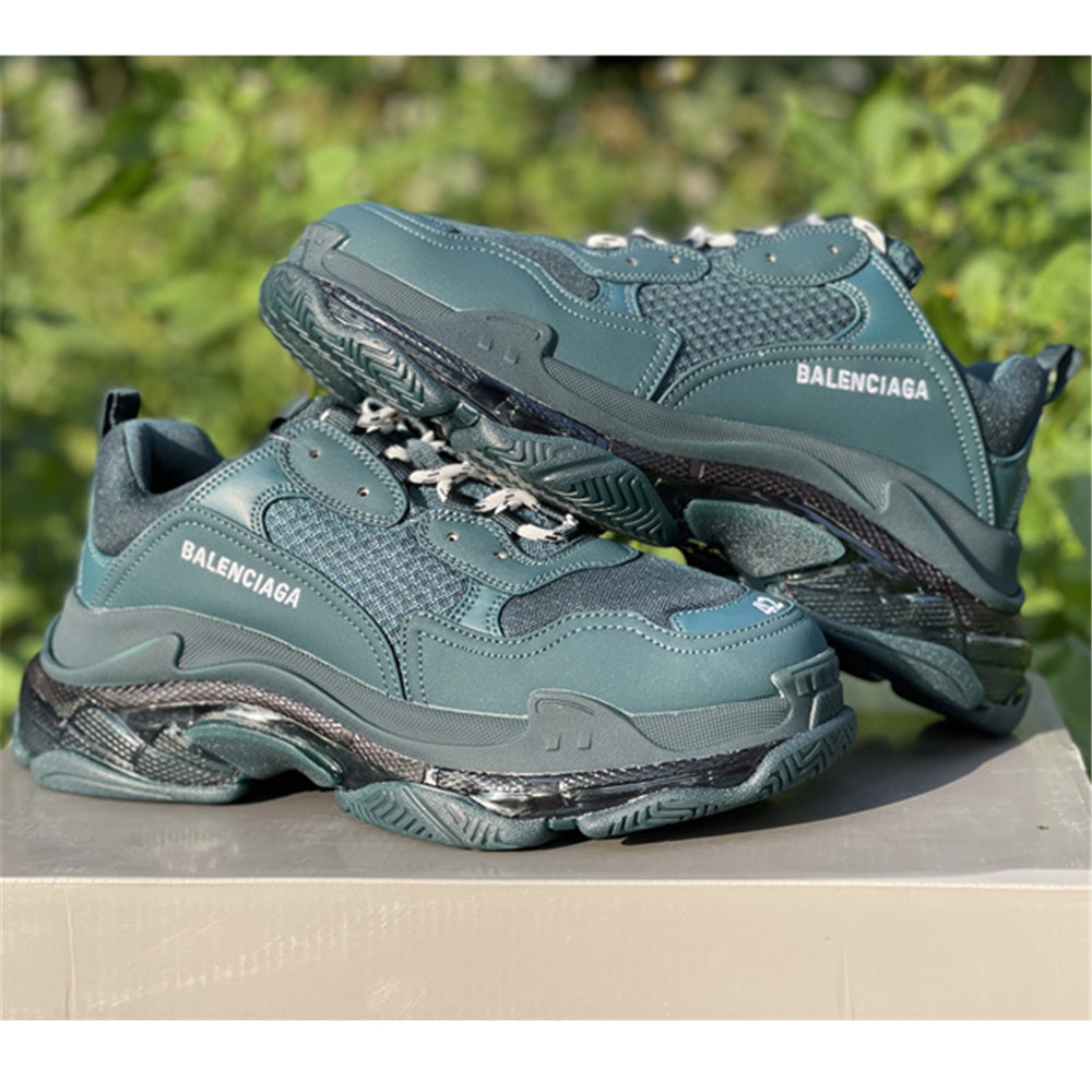 Balenciaga Track Sneaker In Green - FashionPlug