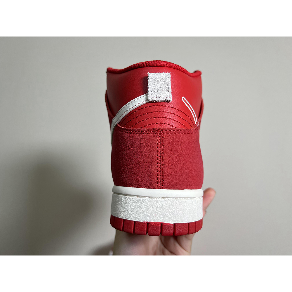 Nike Dunk High First Use Red Sneaker - FashionPlug