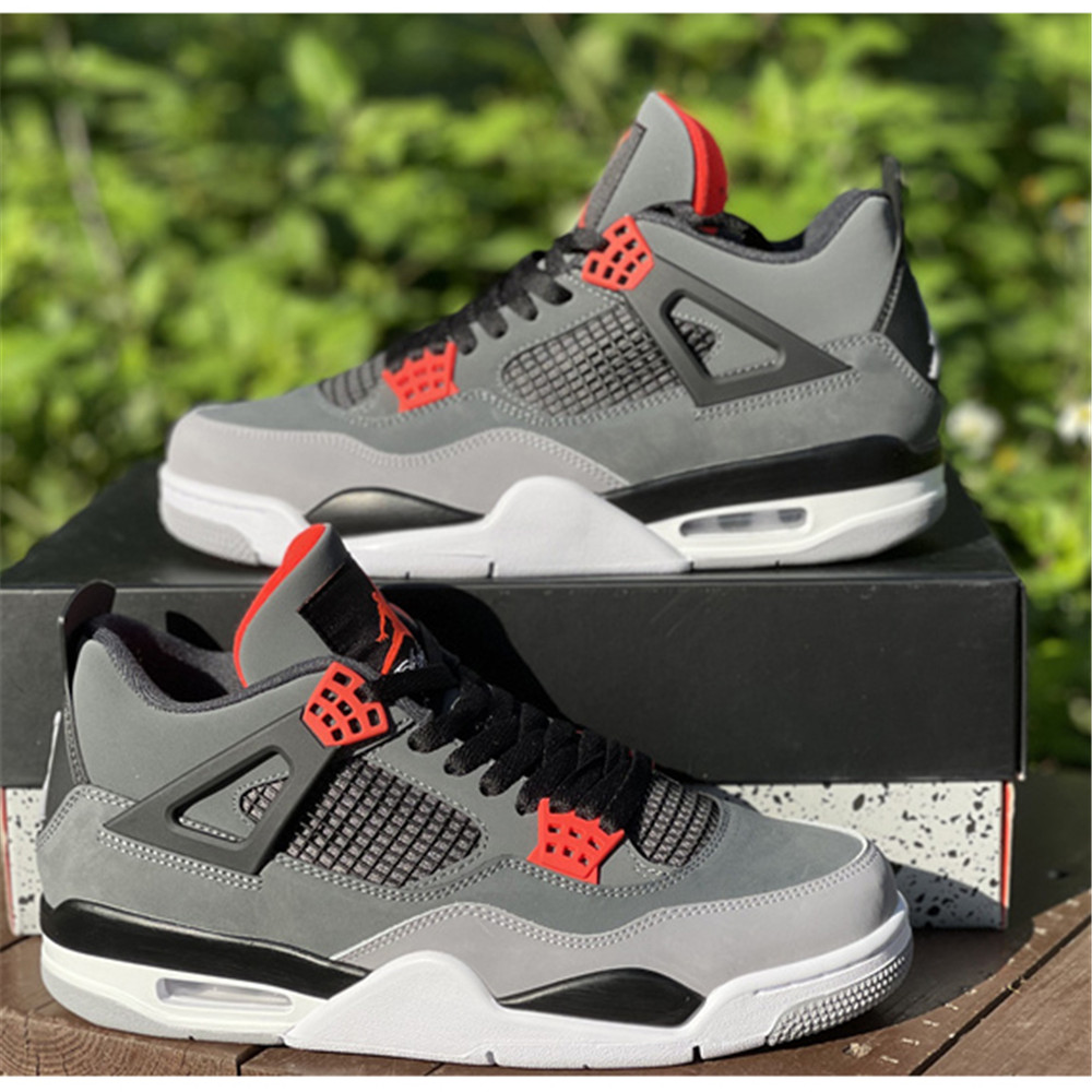 Jordan AJ4 'Infrared' Sneaker - FashionPlug