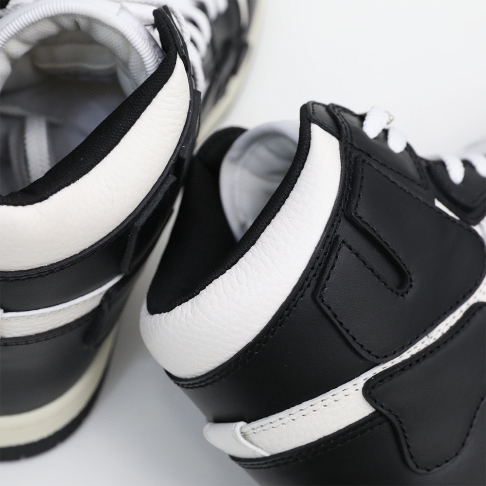 Amiri Skel-Top Hi Sneaker Black - FashionPlug