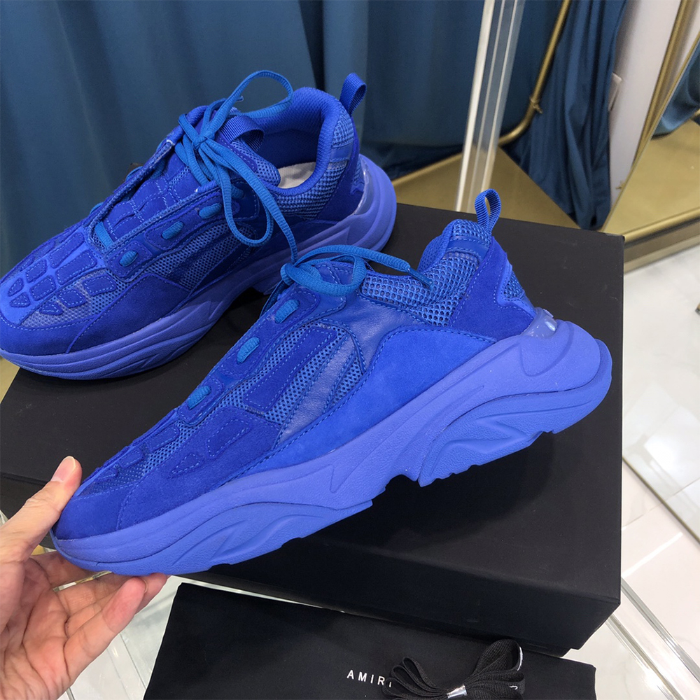 Amiri Bone Runner All Blue - FashionPlug