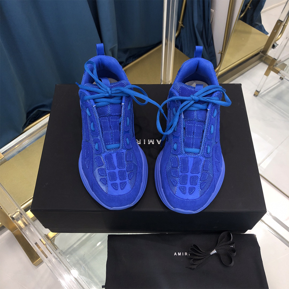 Amiri Bone Runner All Blue - FashionPlug