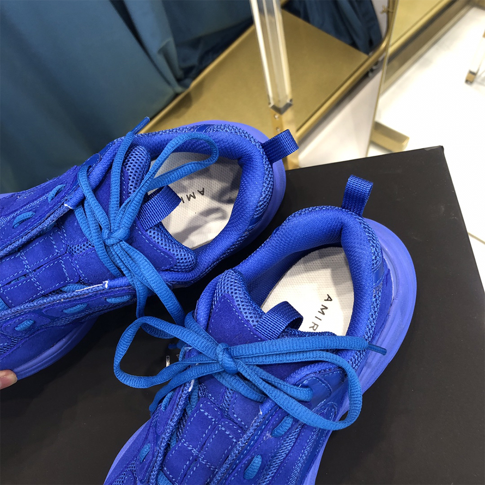 Amiri Bone Runner All Blue - FashionPlug